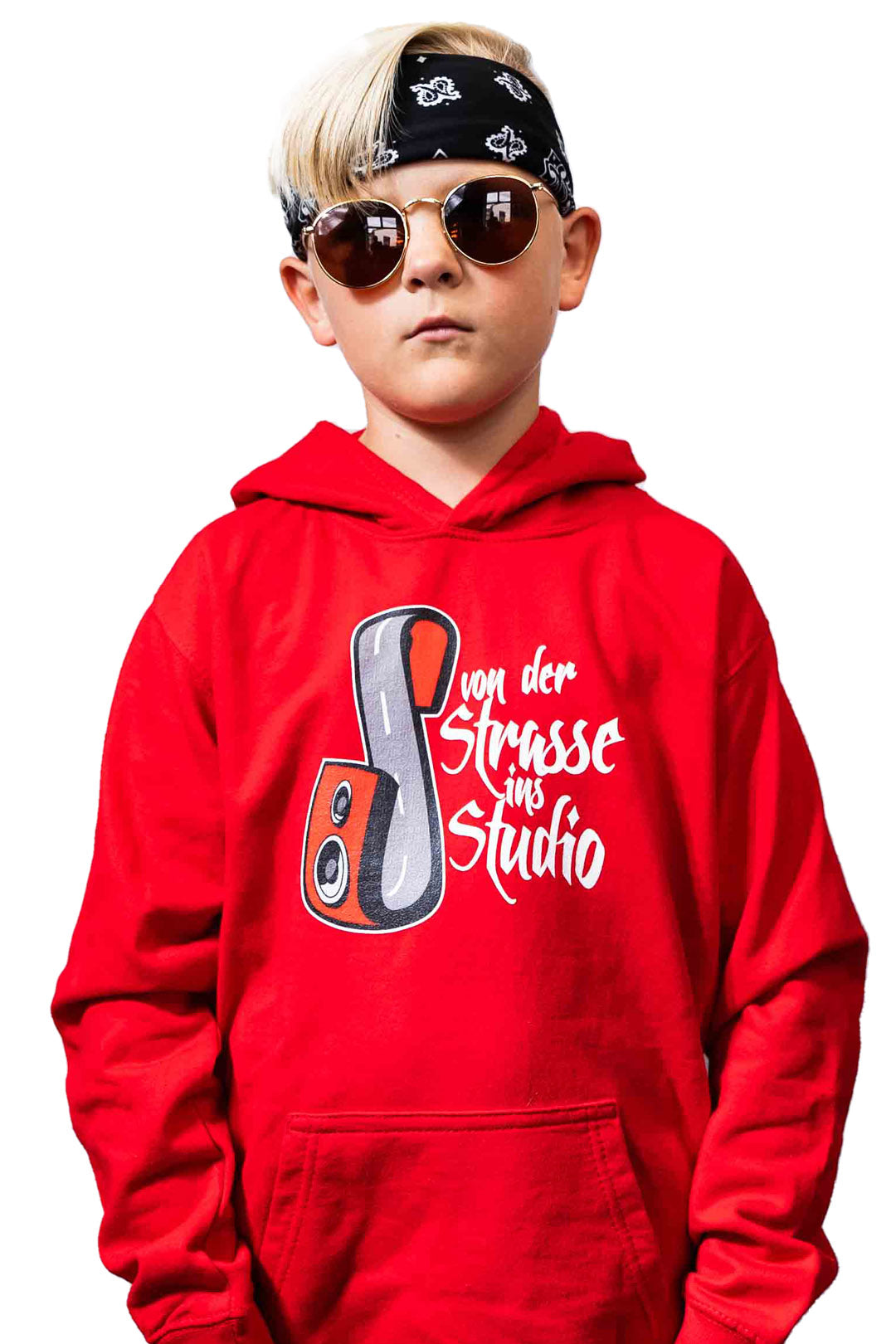 Kids - Classic-Hoodie (VDSIS) - Rot