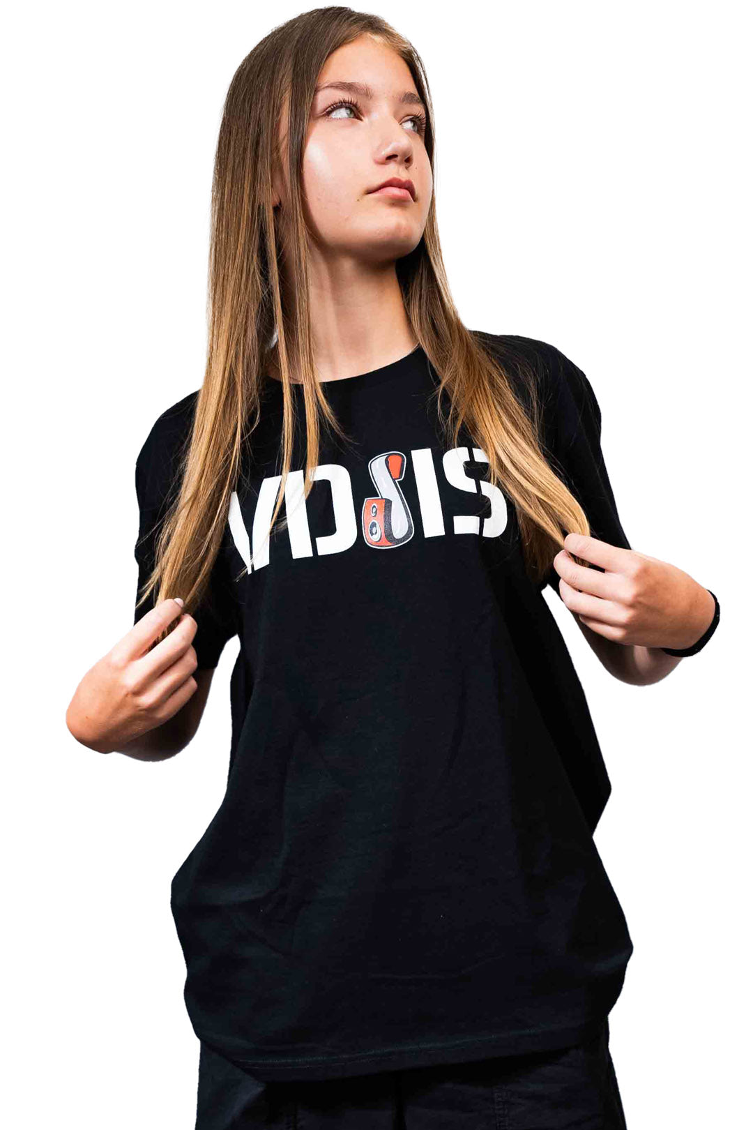 Basic-T-Shirt (VDSIS) - Schwarz