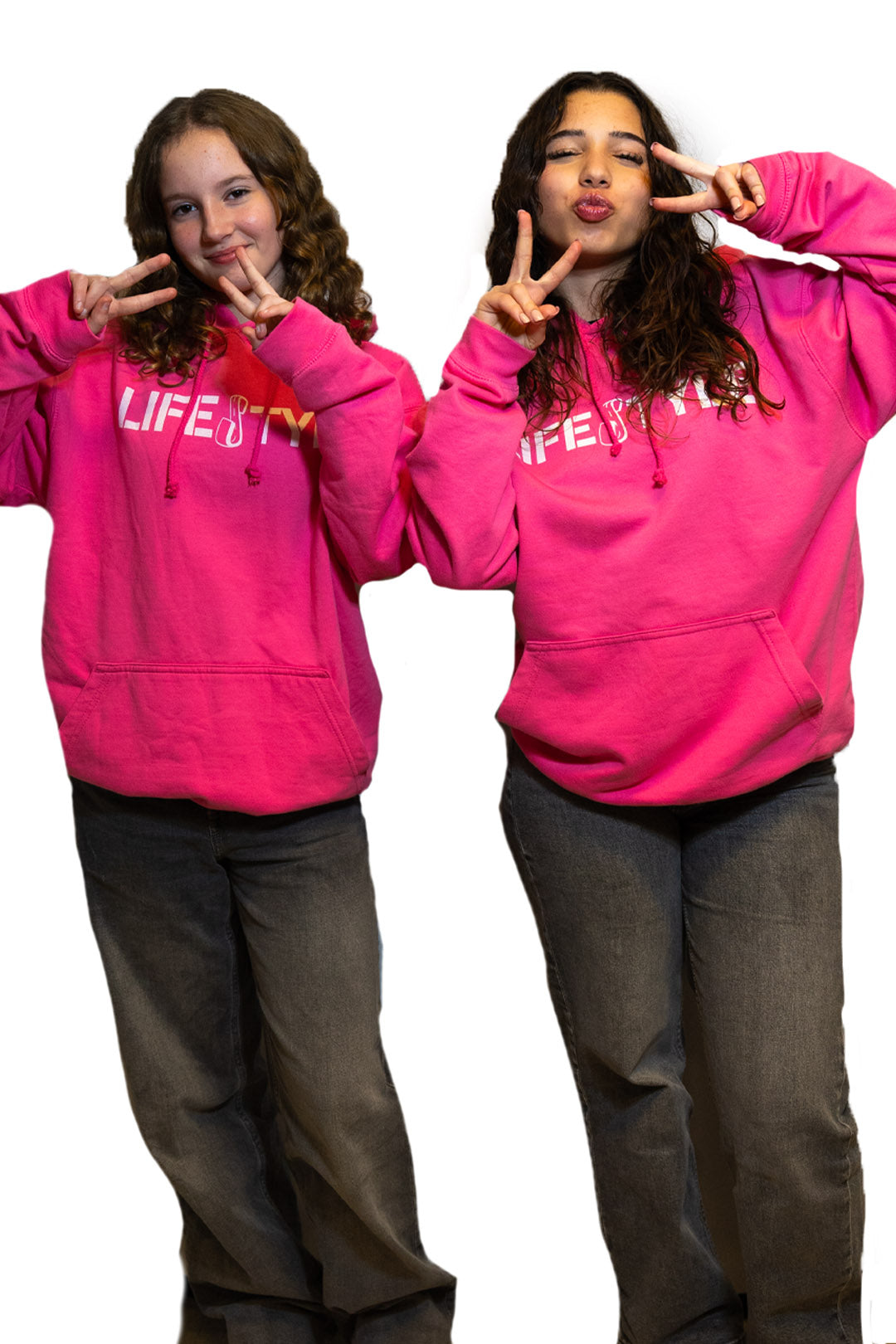 Lifestyle-Hoodie - Pink