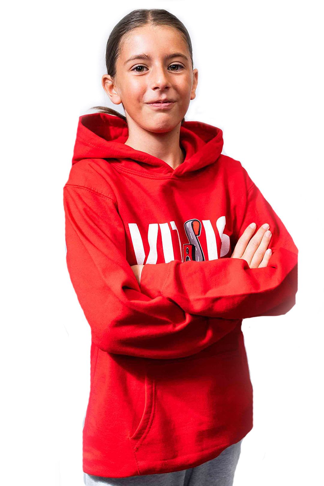 Kids - Basic-Hoodie (VDSIS) - Rot