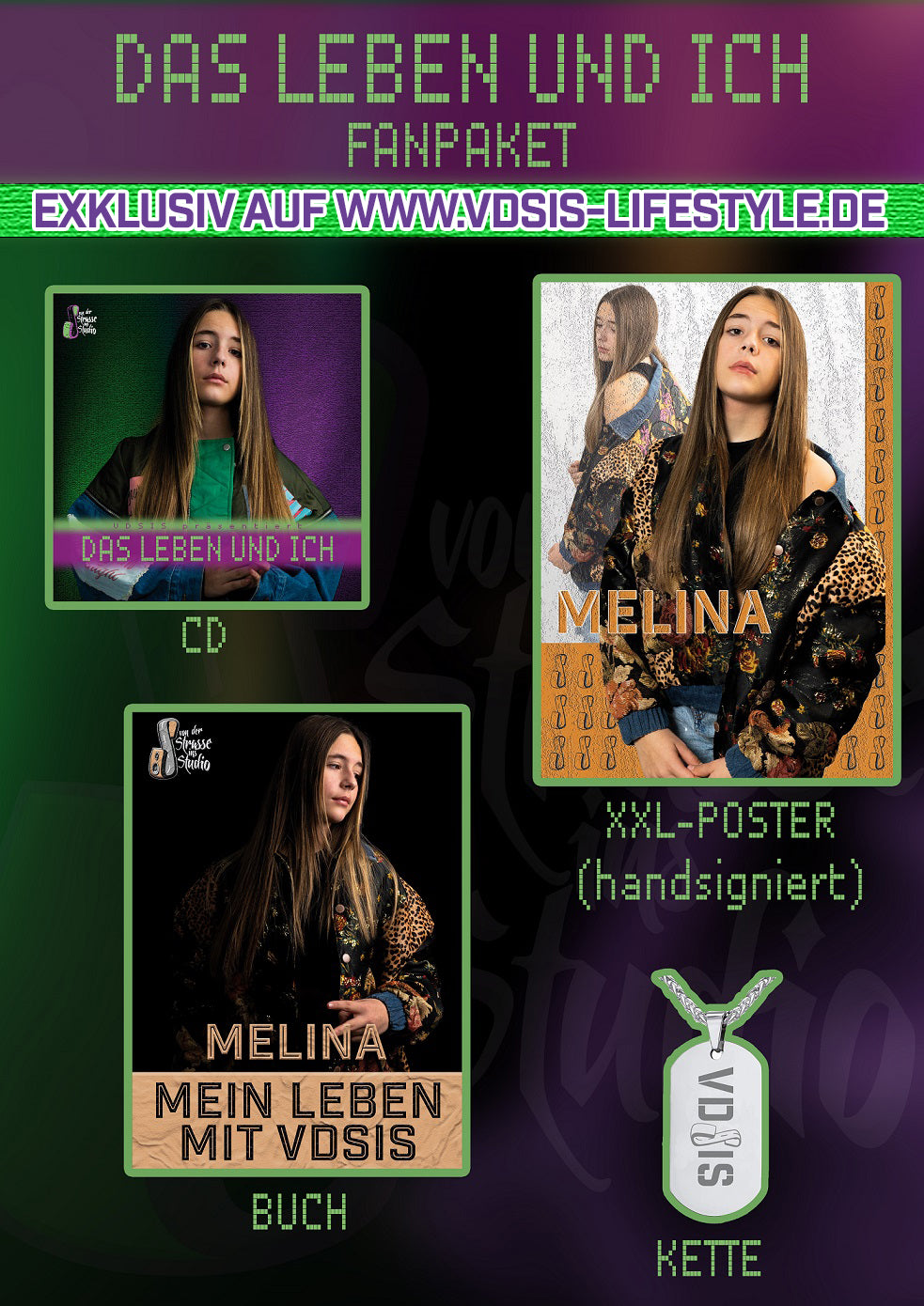 Melina Fanpaket - Das Leben & ich - VDSIS