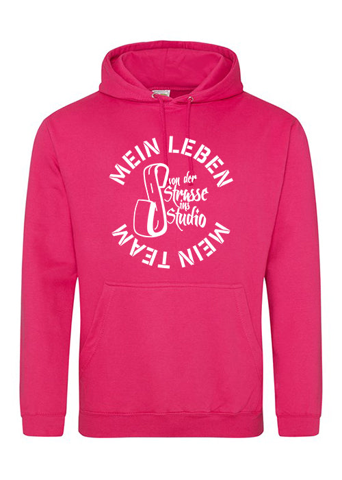 VDSIS - Mein Leben, mein Team II Hoodie II SUMMER PINK II Sommer-Drop