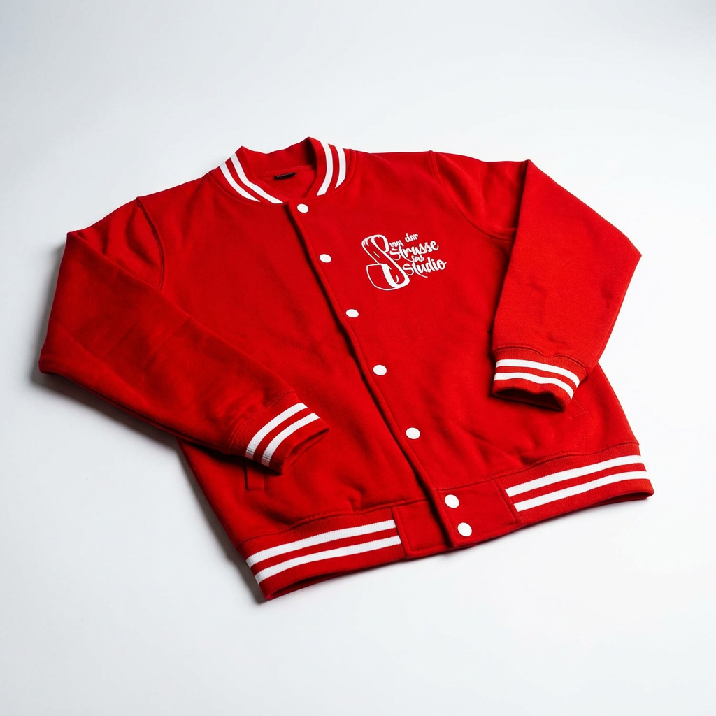 VDSIS-Collegejacke "USA" - Rot