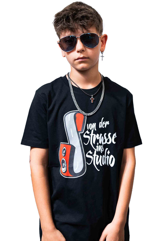 Kids - Classic-T-Shirt (VDSIS) - Schwarz