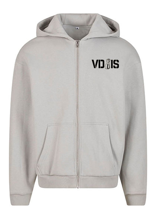 VDSIS - LIFESTYLE ZIP HOODIE (BOYS) - Dark Grey