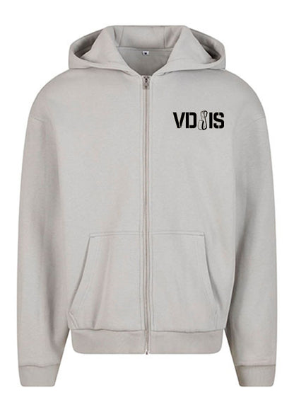 VDSIS - LIFESTYLE ZIP HOODIE (BOYS) - Dark Grey