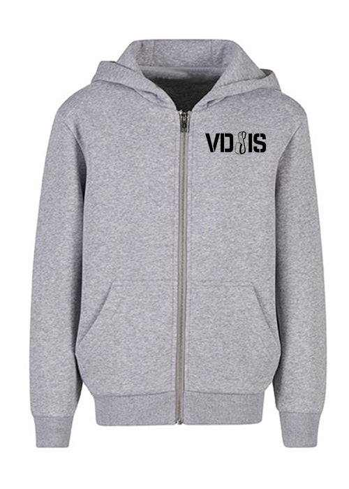 VDSIS - LIFESTYLE ZIP HOODIE (KIDS) - Grau