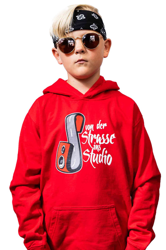 Kids  - Classic-Hoodie (VDSIS) - Rot