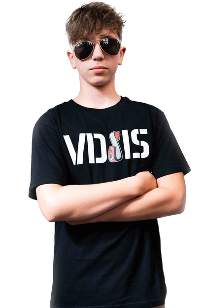 Basic-T-Shirt (VDSIS) - Schwarz