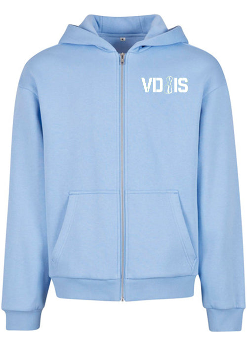 VDSIS - LIFESTYLE ZIP HOODIE (BOYS) - Babyblau