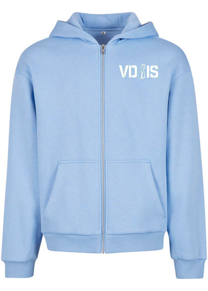 VDSIS - LIFESTYLE ZIP HOODIE (BOYS) - Babyblau