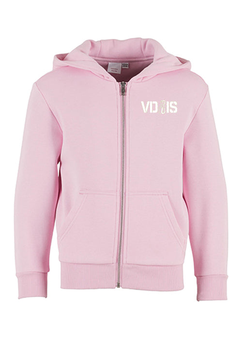 VDSIS - LIFESTYLE ZIP HOODIE (KIDS) - Rosa