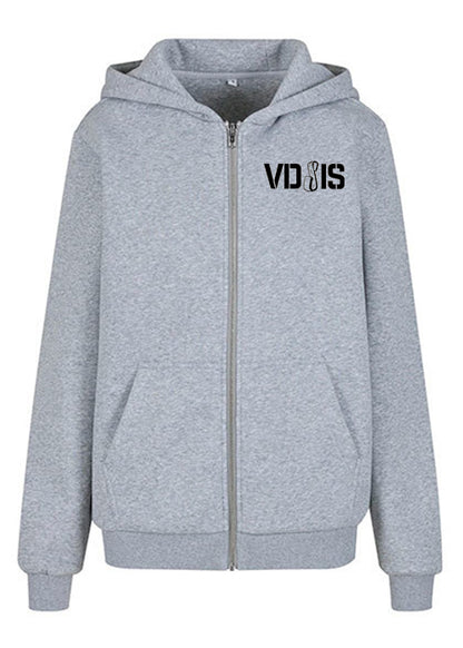 VDSIS - LIFESTYLE ZIP HOODIE (GIRLS) - Grau