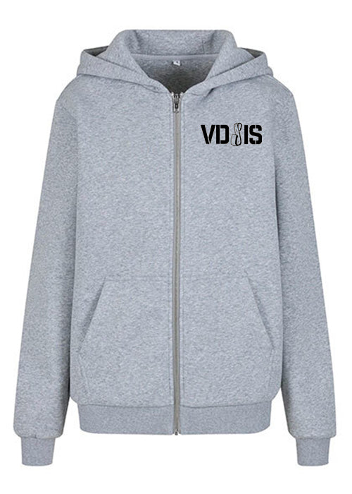 VDSIS - LIFESTYLE ZIP HOODIE (GIRLS) - Grau