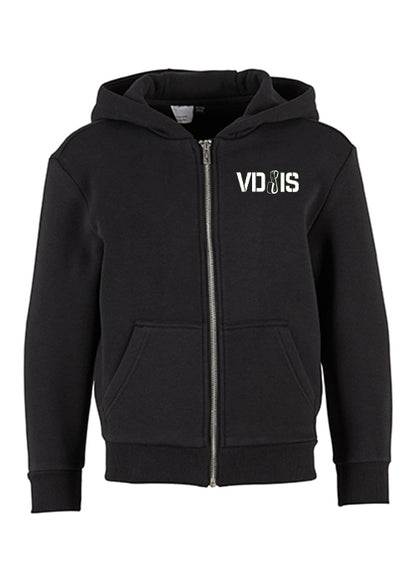 VDSIS - LIFESTYLE ZIP HOODIE (KIDS) - Schwarz