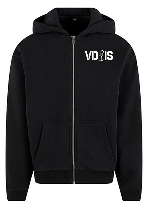 VDSIS - LIFESTYLE ZIP HOODIE (BOYS) - Schwarz