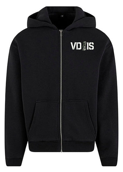 VDSIS - LIFESTYLE ZIP HOODIE (BOYS) - Schwarz