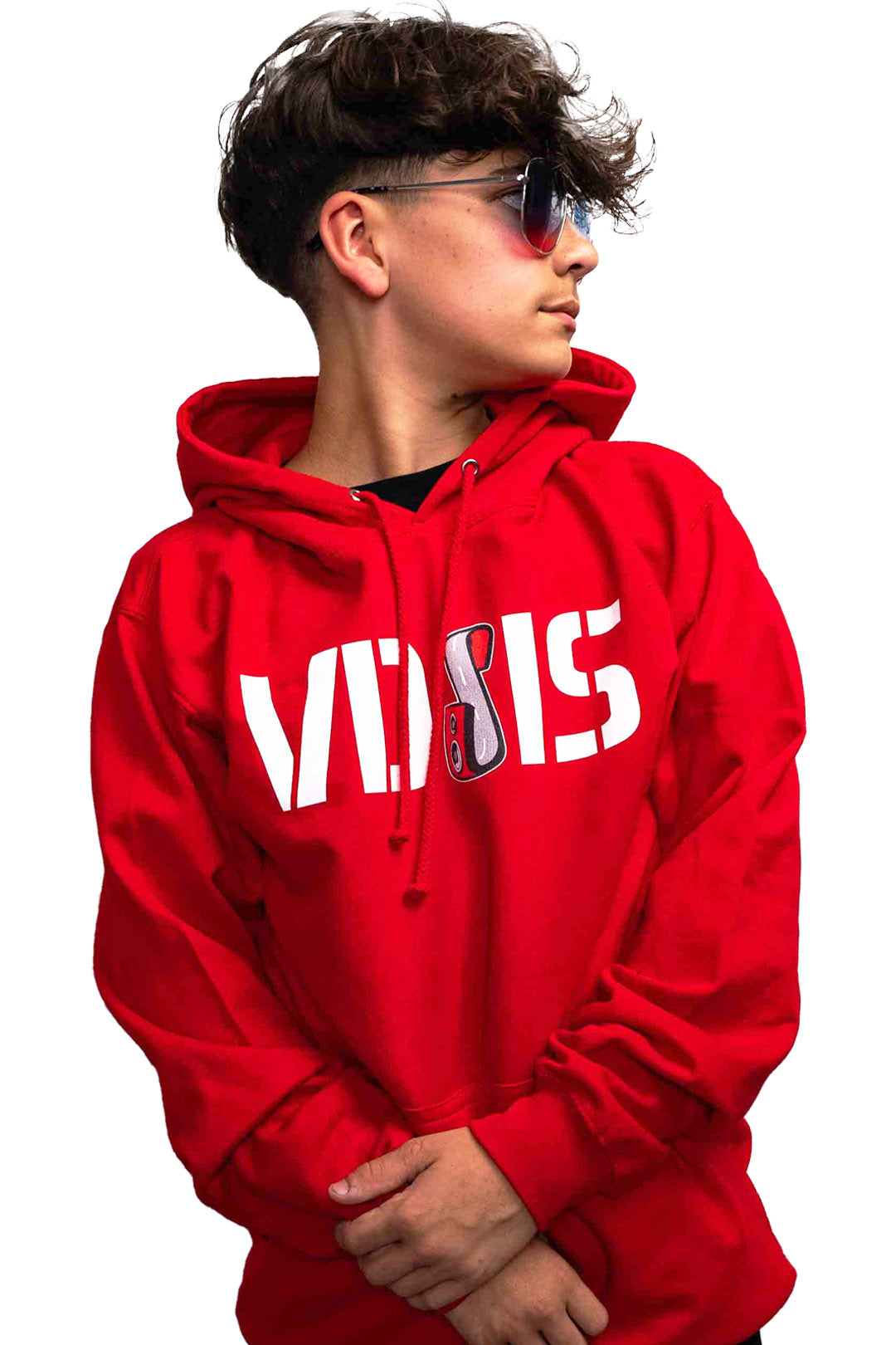 Basic-Hoodie (VDSIS) - Rot