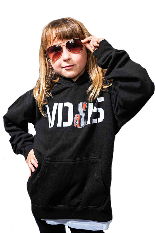 Kids - Basic-Hoodie (VDSIS) - Schwarz