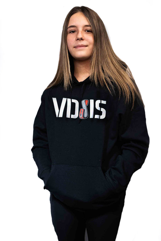 Kids - Basic-Hoodie (VDSIS) - Schwarz
