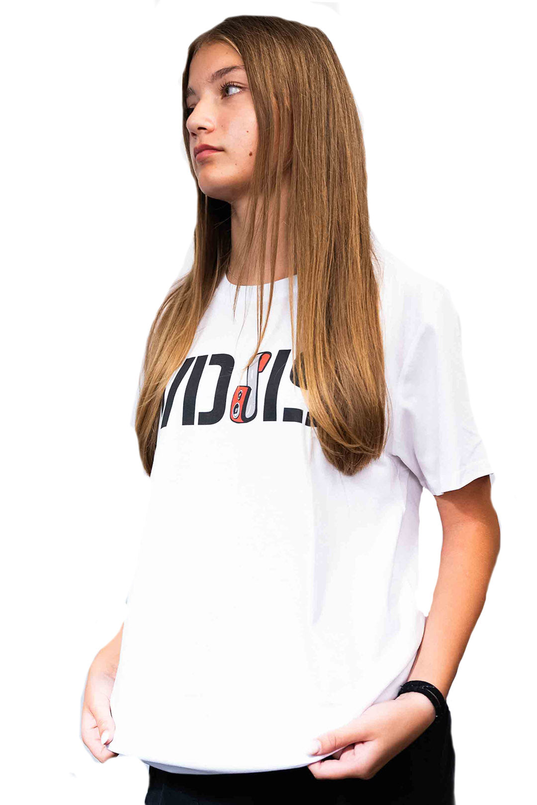 Basic-T-Shirt (VDSIS) - Weiß