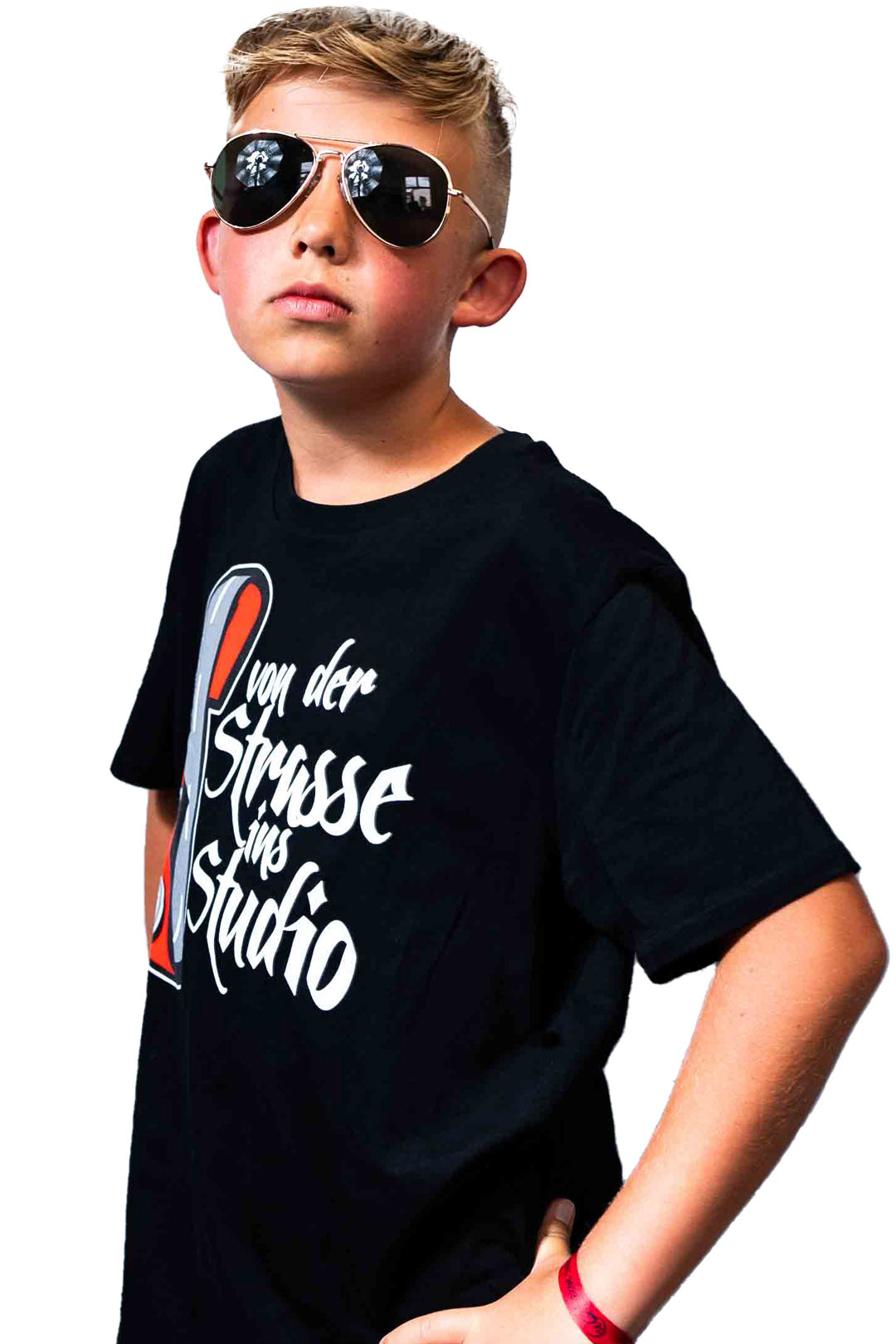 Kids - Classic-T-Shirt (VDSIS) - Schwarz