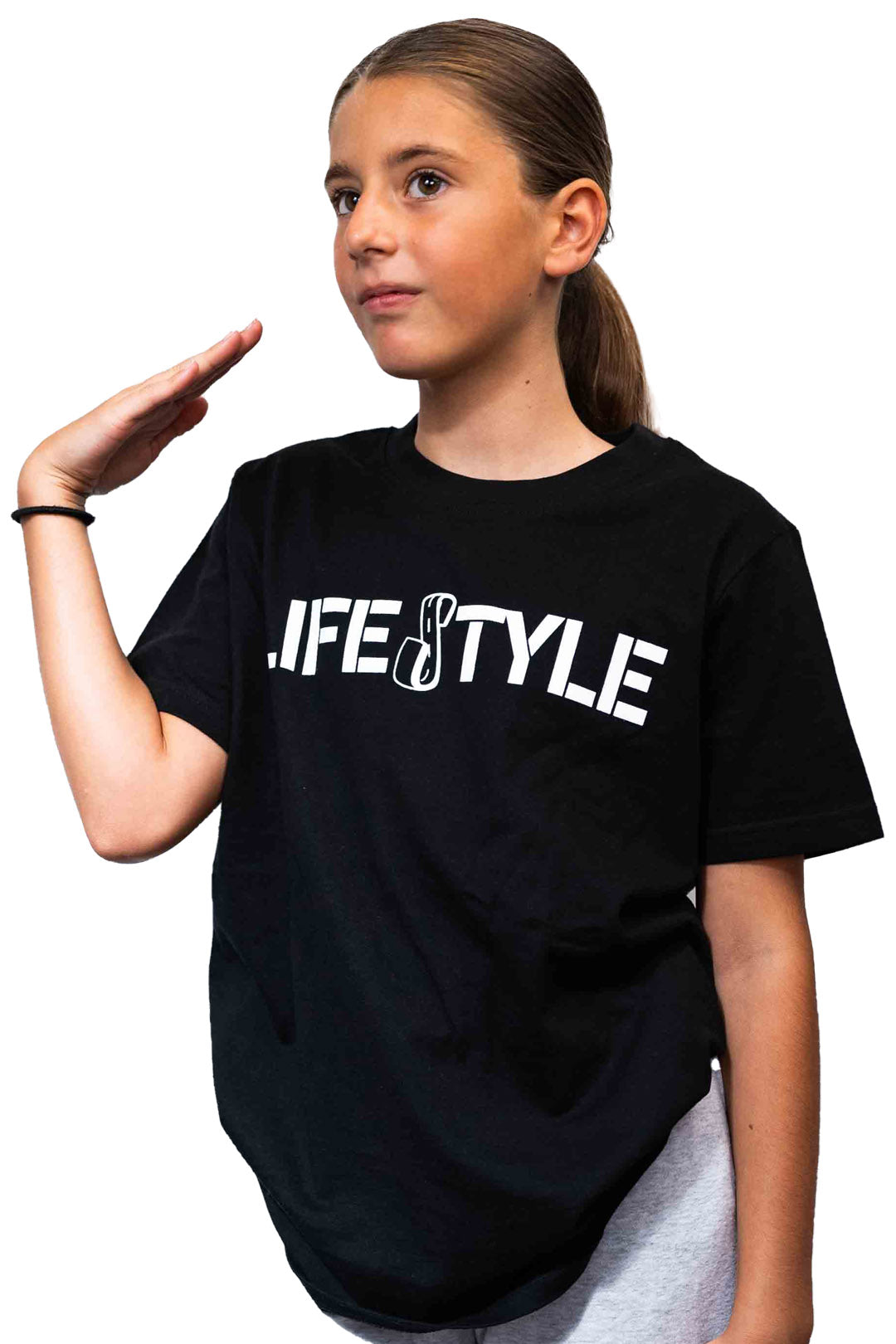 Lifestyle -T-Shirt - Schwarz