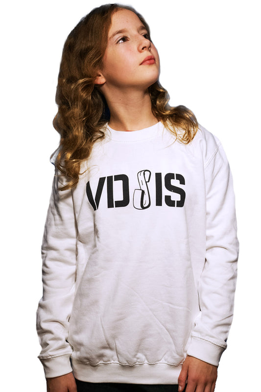 Basic-Pullover (VDSIS) - Weiß