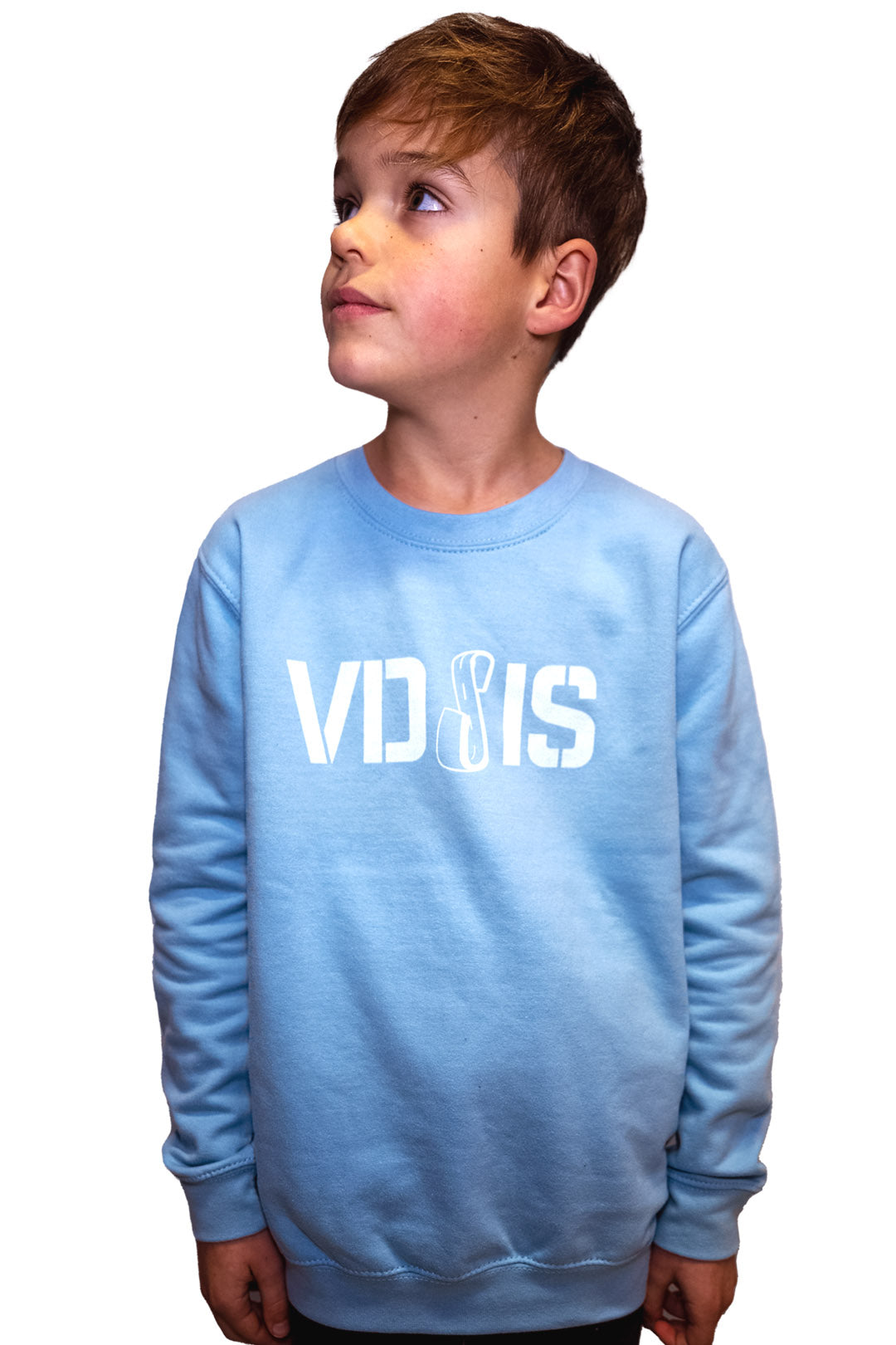 Basic-Pullover (VDSIS) - Eisblau