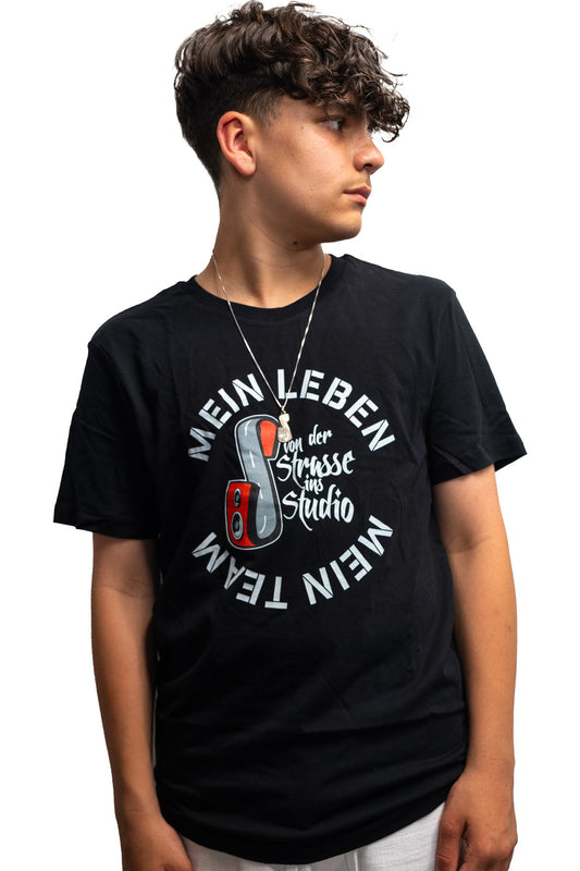 Kids - Mein Leben, mein Team - T-Shirt (VDSIS) - Schwarz