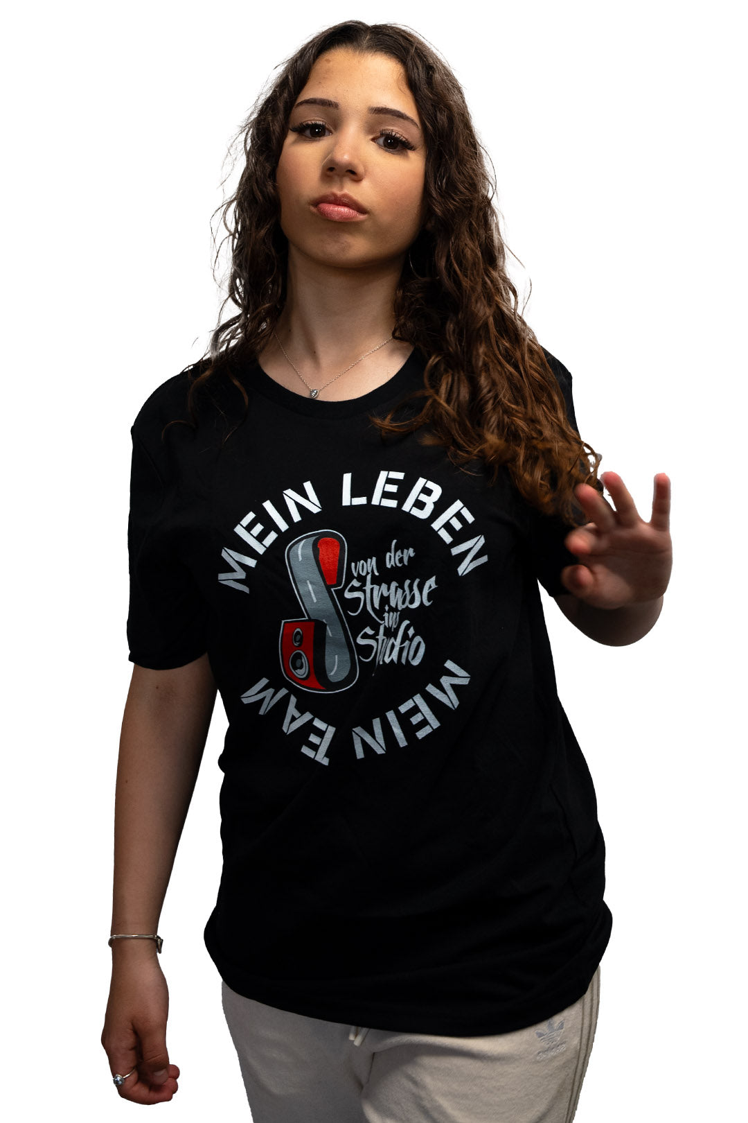 Mein Leben, mein Team - T-Shirt (VDSIS) - Schwarz