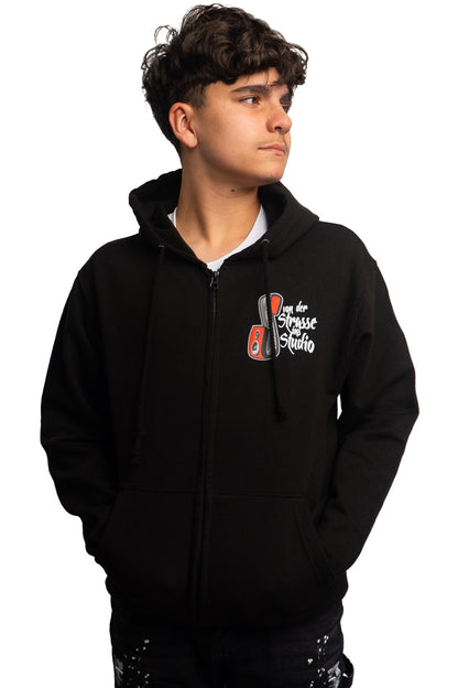 Sweatshirt-Jacke - VDSIS-Classic - Schwarz