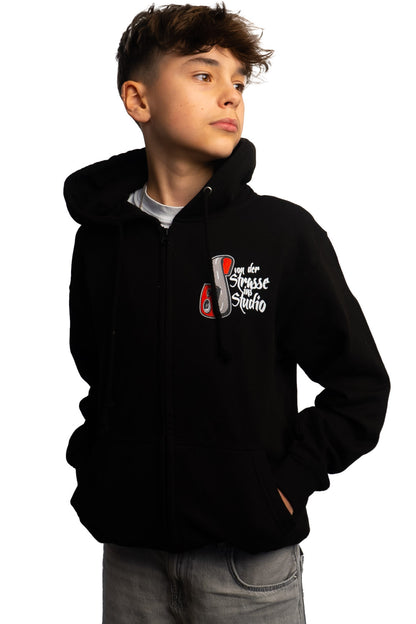Sweatshirt-Jacke - VDSIS-Classic - Schwarz