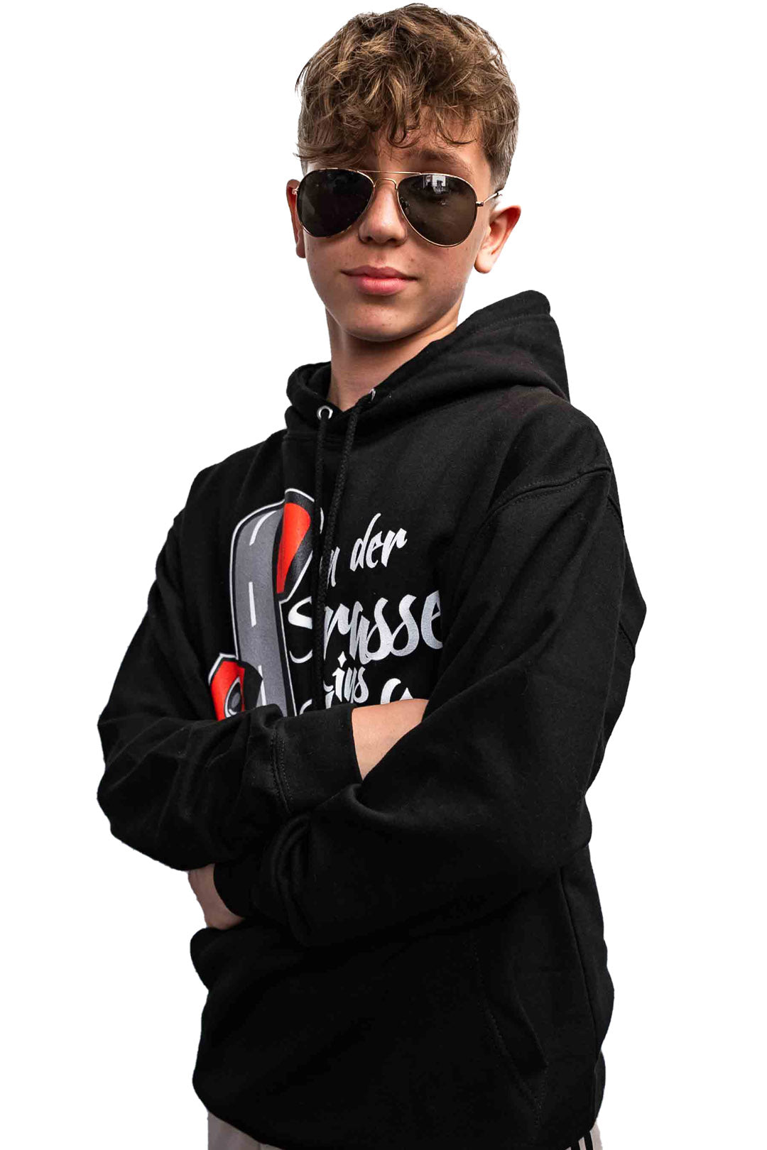 Kids  - Classic-Hoodie (VDSIS) - Schwarz