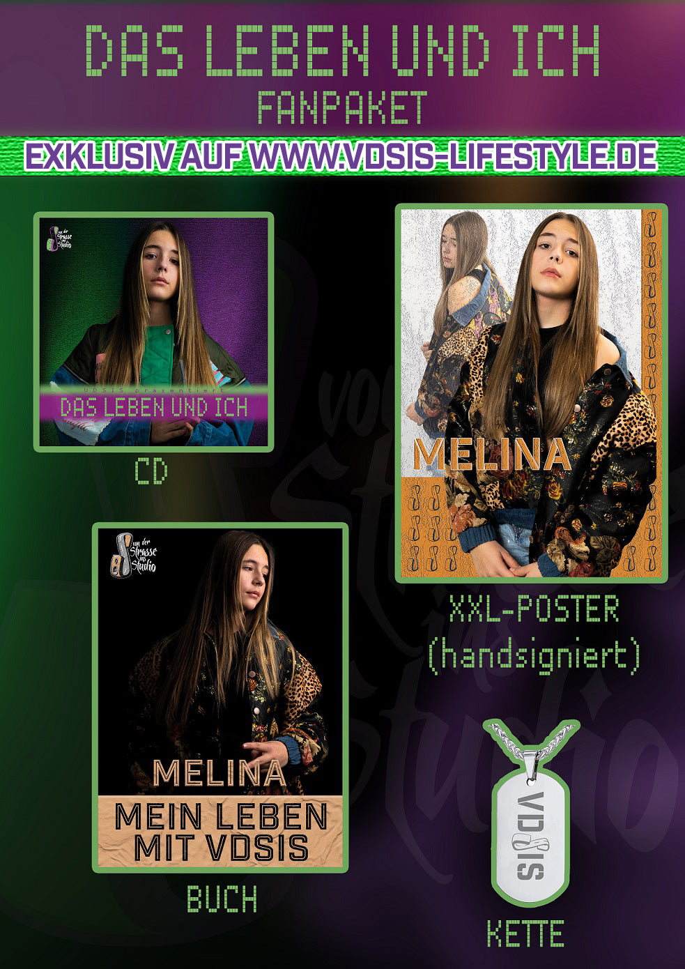 Melina Fanpaket - Das Leben &  ich - VDSIS