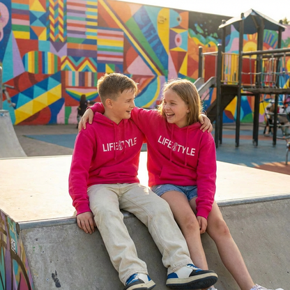 Kids - Lifestyle Hoodie - Pink