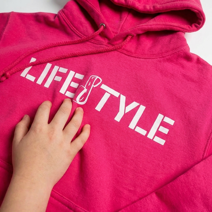 Kids - Lifestyle Hoodie - Pink