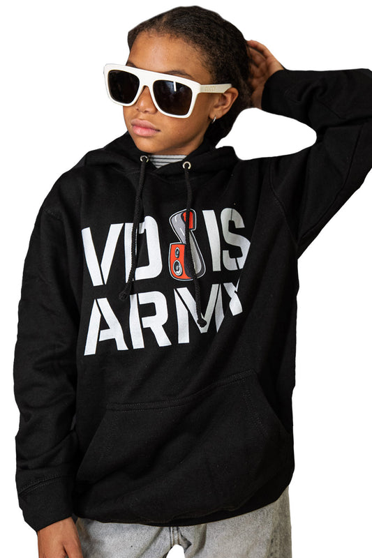 VDSIS-ARMY Hoodie - Schwarz - Kids