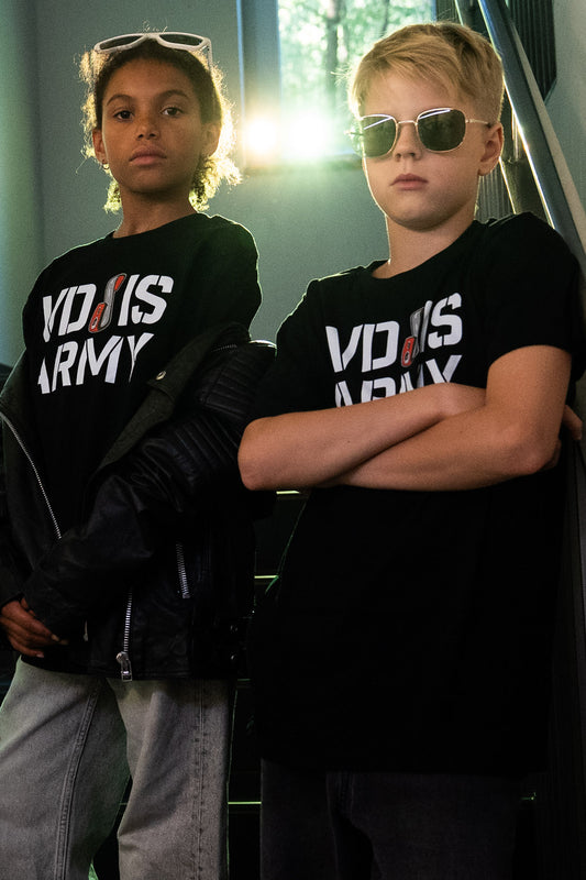 VDSIS-Army T-Shirt - Schwarz - Kids