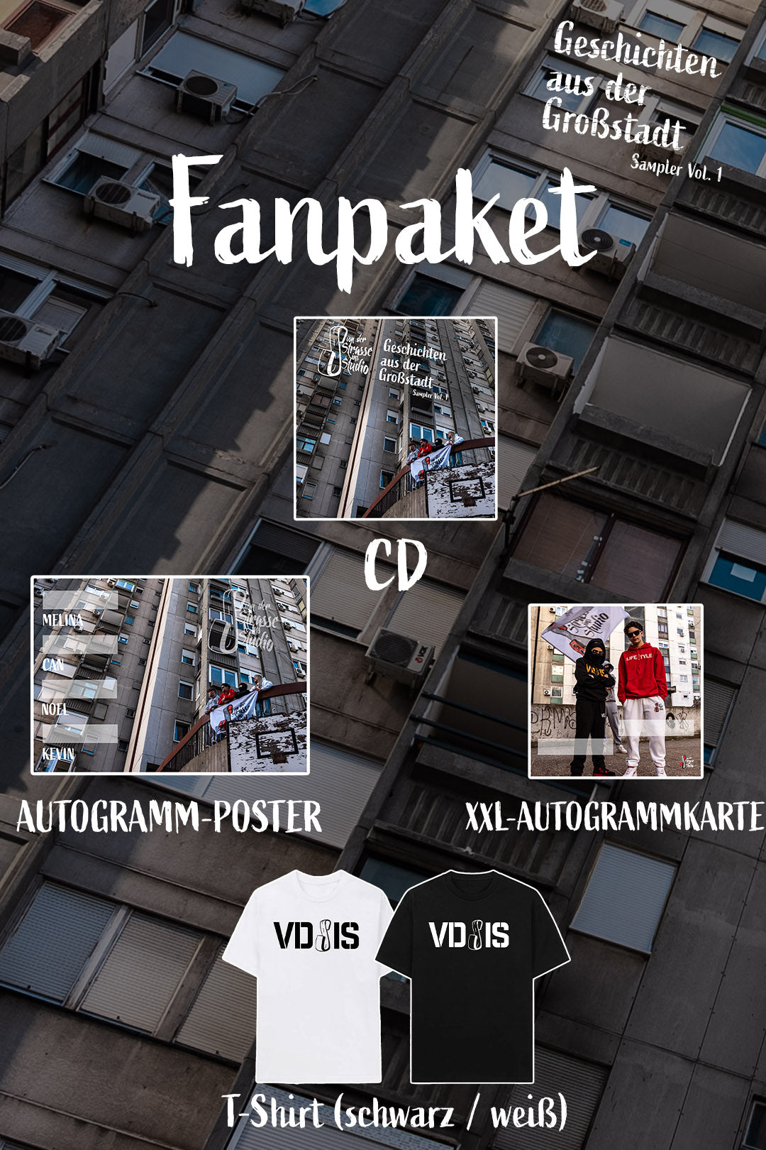 Geschichten aus der Großstadt - VDSIS Sampler Vol. 1- Fanpaket