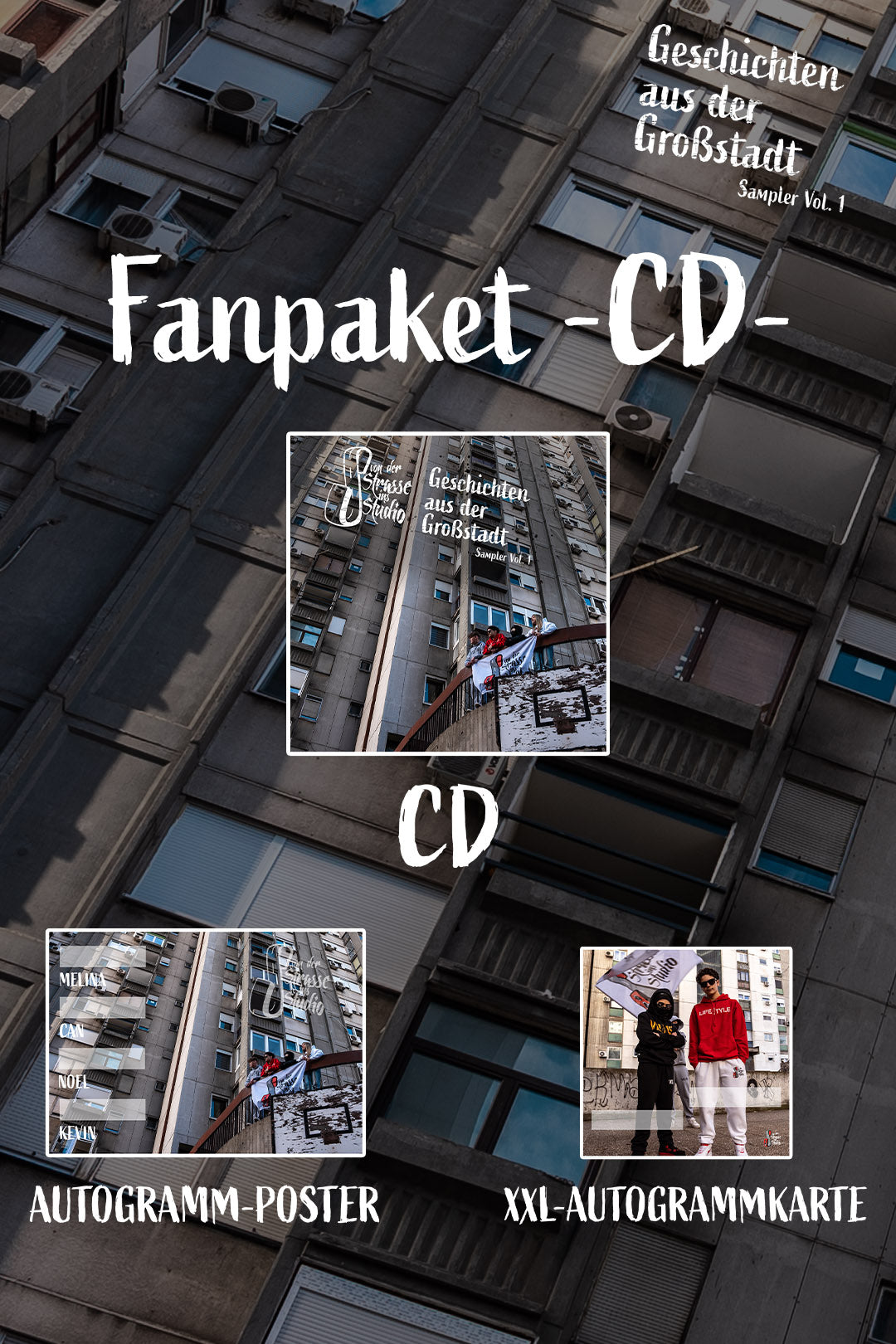 Geschichten aus der Großstadt - VDSIS Sampler Vol. 1- Fanpaket "CD"