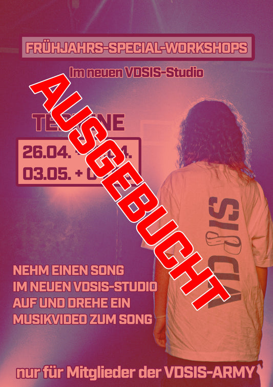 Special-Workshop: 03. + 04. Mai - DEIN FRÜHJAHR im neuen VDSIS-Studio - maximal 6 Teilnehmer - WS 1