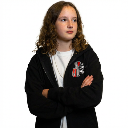 Sweatshirt-Jacke - VDSIS-Classic - Schwarz