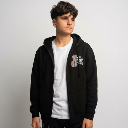 Sweatshirt-Jacke - VDSIS-Classic - Schwarz