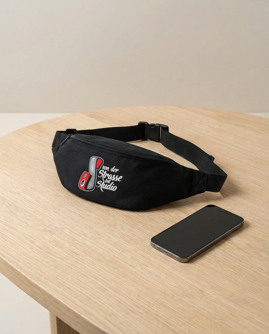 VDSIS Bauchtasche Schwarz (Classic-Logo)