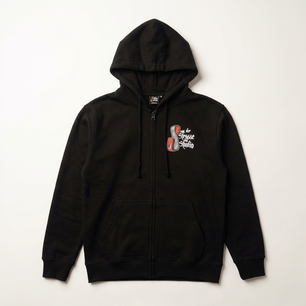 Sweatshirt-Jacke - VDSIS-Classic - Schwarz