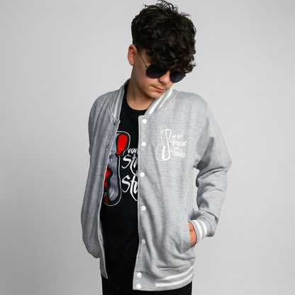 VDSIS-Collegejacke "USA" - Grau