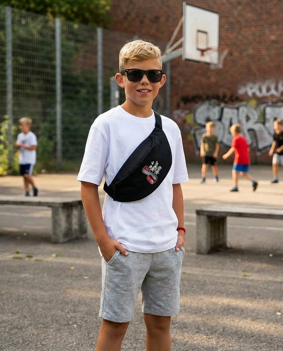 VDSIS Bauchtasche Schwarz (Classic-Logo)