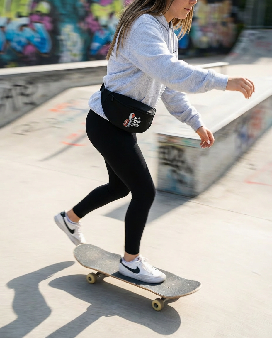 VDSIS Bauchtasche Schwarz (Classic-Logo)