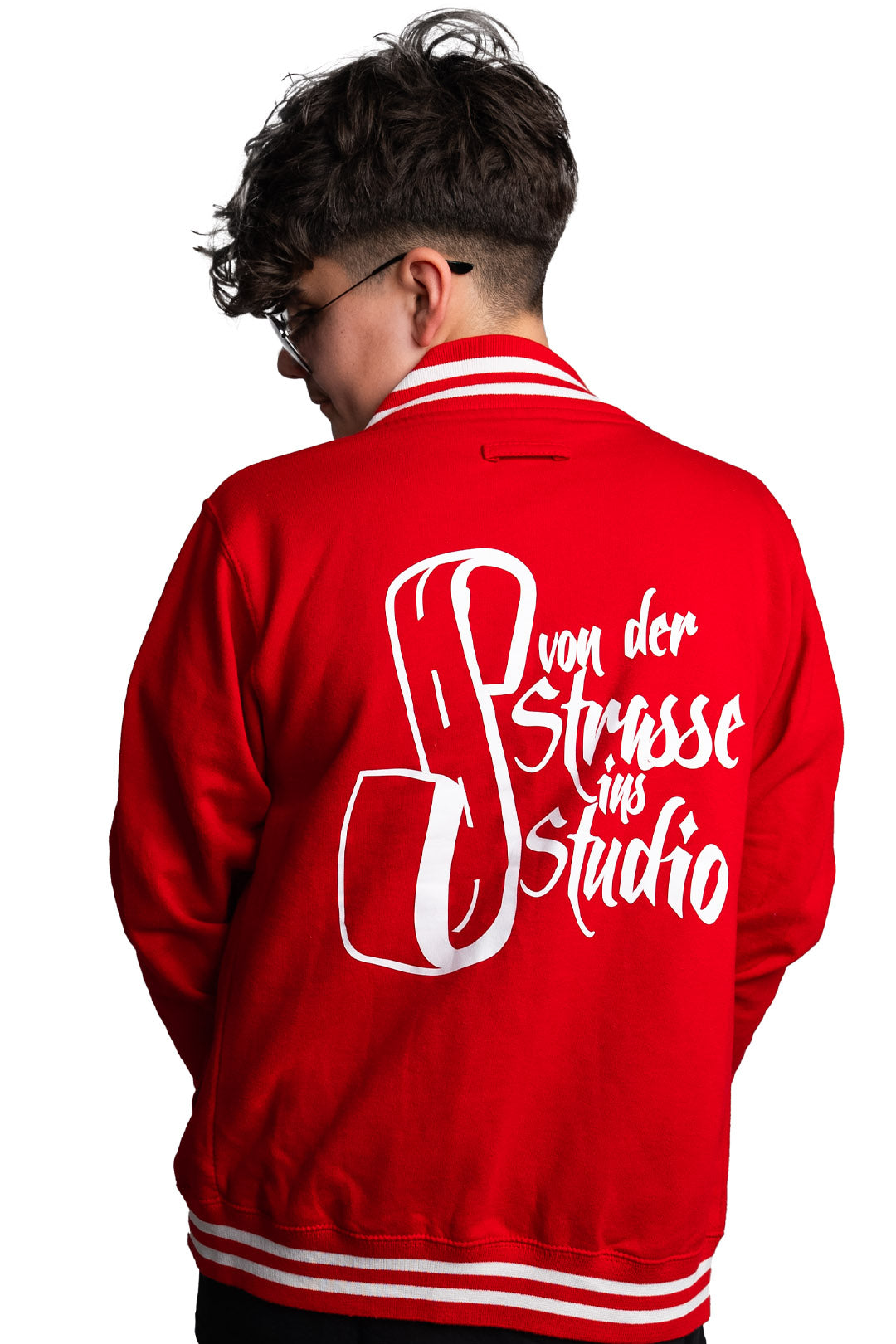 VDSIS-Collegejacke "USA" - Rot